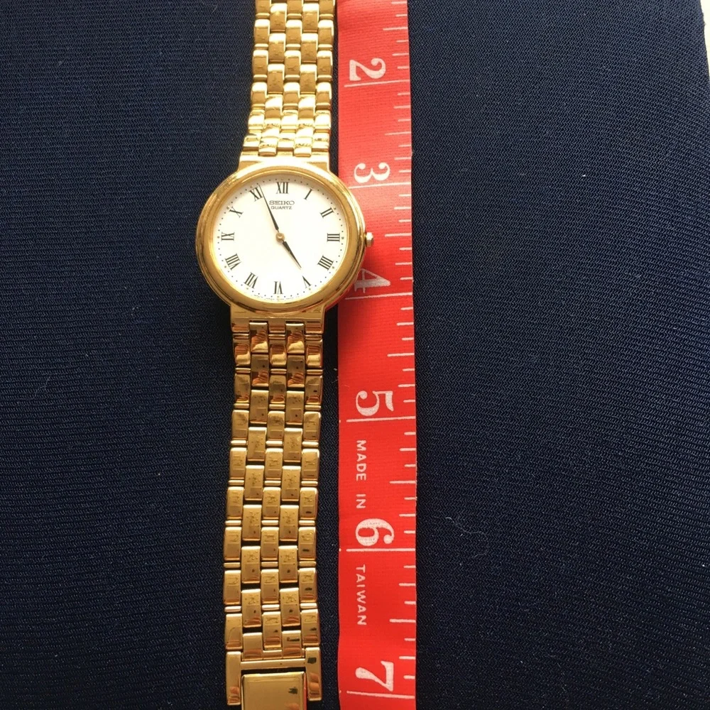 Seiko gold tone